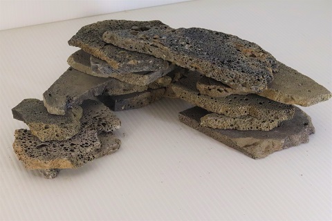 スライス溶岩石